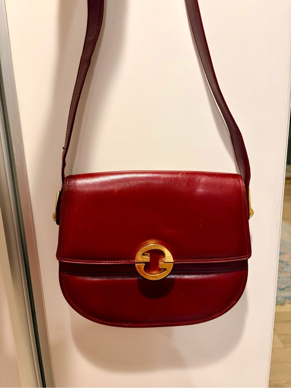 Vintage Gucci GG Shoulder Bag “1973” style